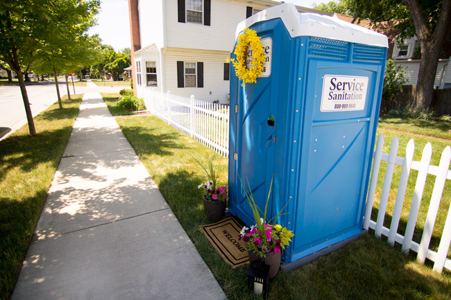 Decorate Porta Potty