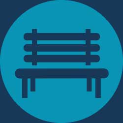 Bench-Blue
