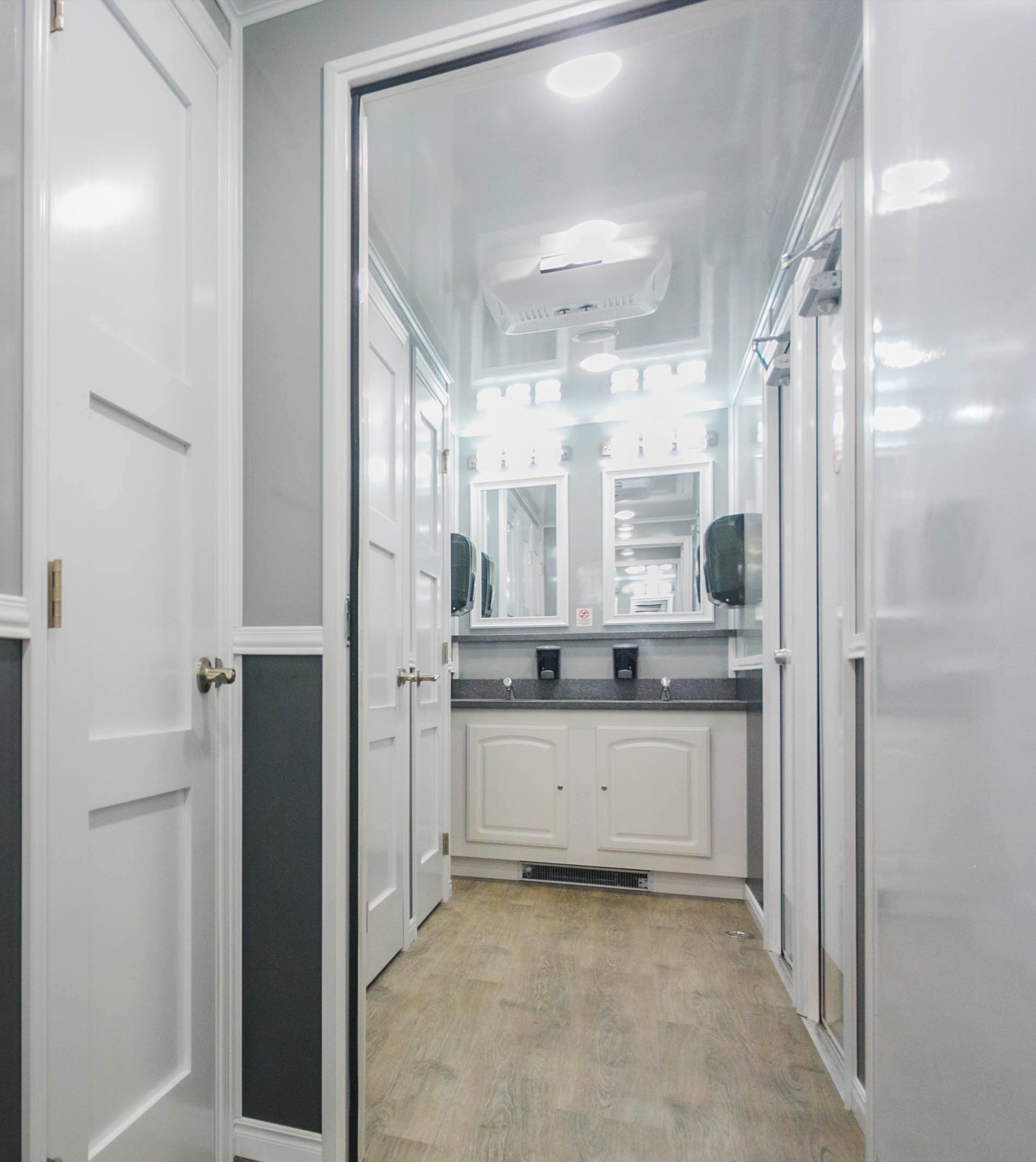 Wedding Trailer Tall Outdoor Wedding Restroom Trailer