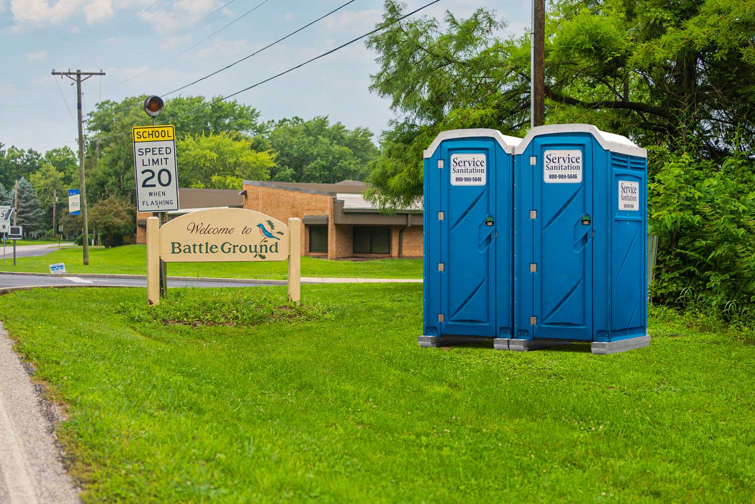 Battle Ground Porta Potty