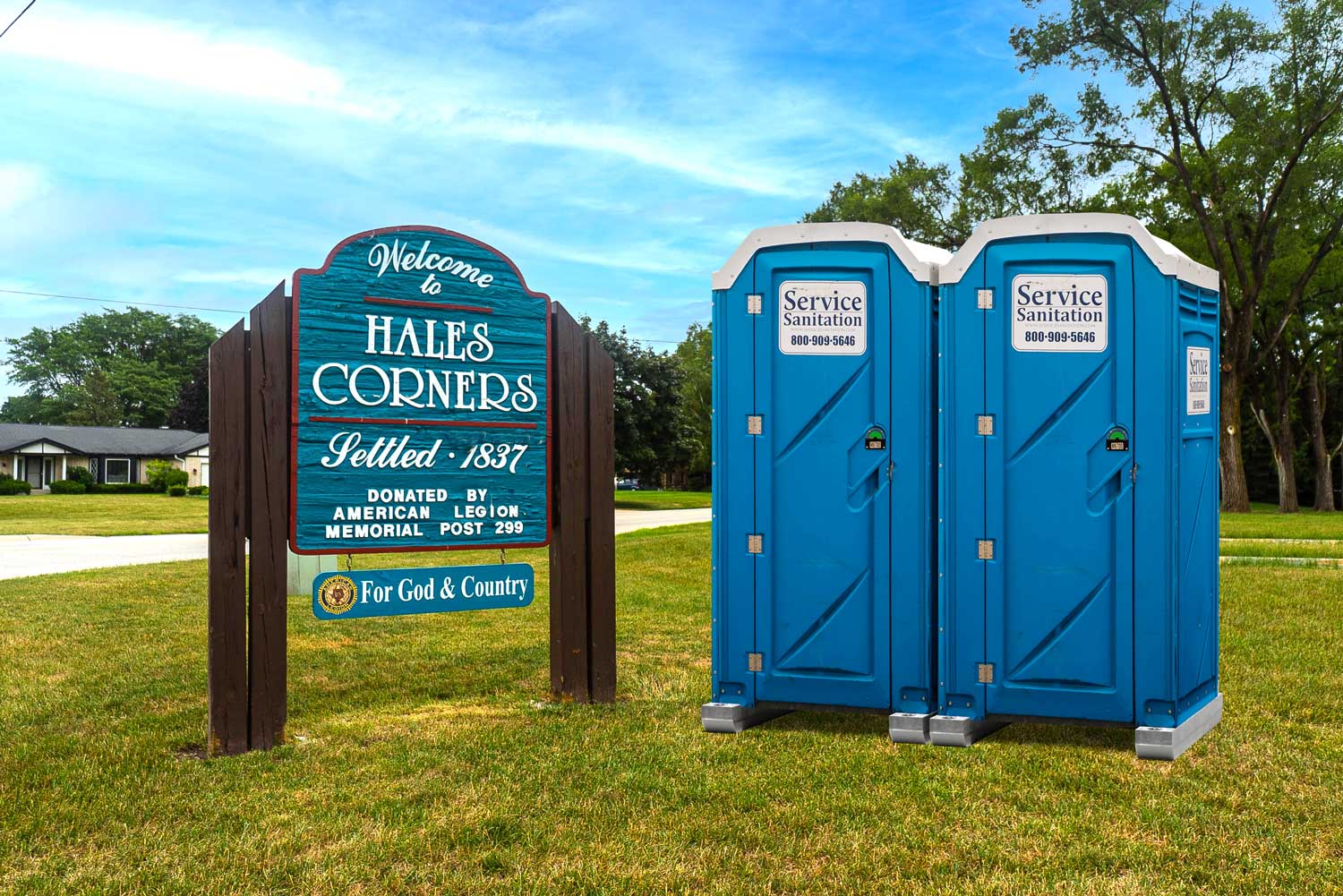 Hales Corners Porta Potty Rentals