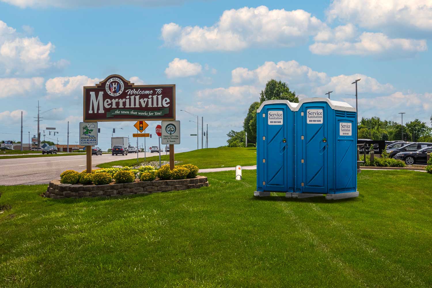 Porta Potty Rental in Merrillville Indiana