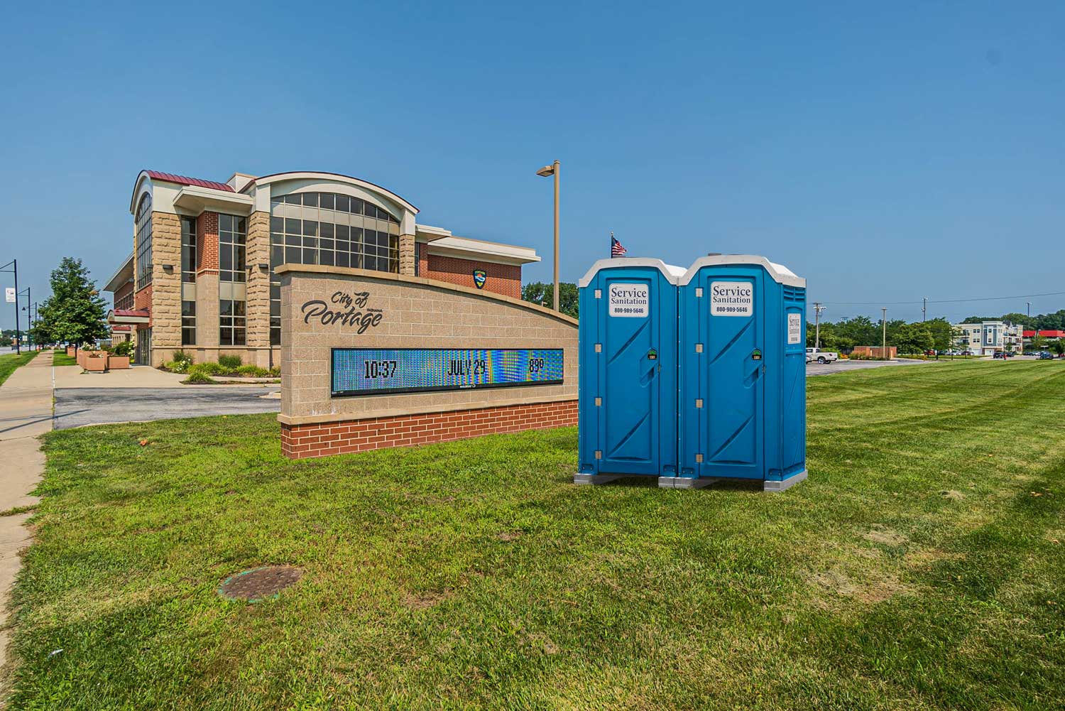Porta Pottes in Portage