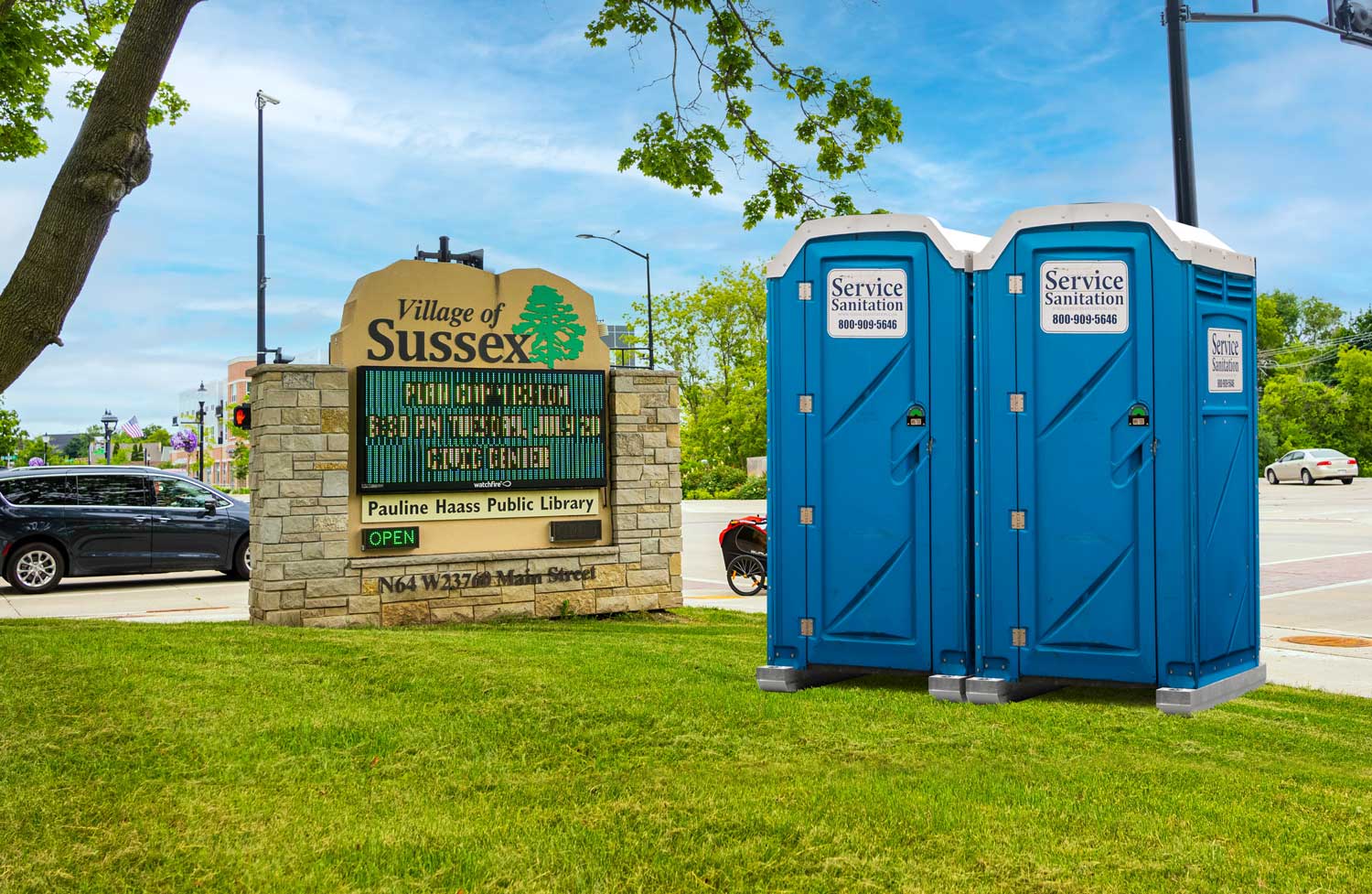 Porta Potty Rentals in Sussex Wisconsin