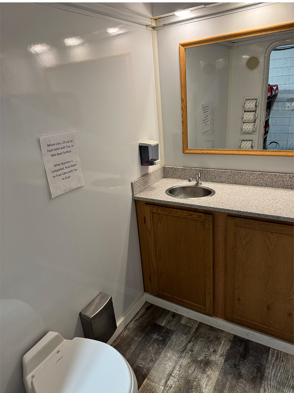 3 Stall Restroom Trailer