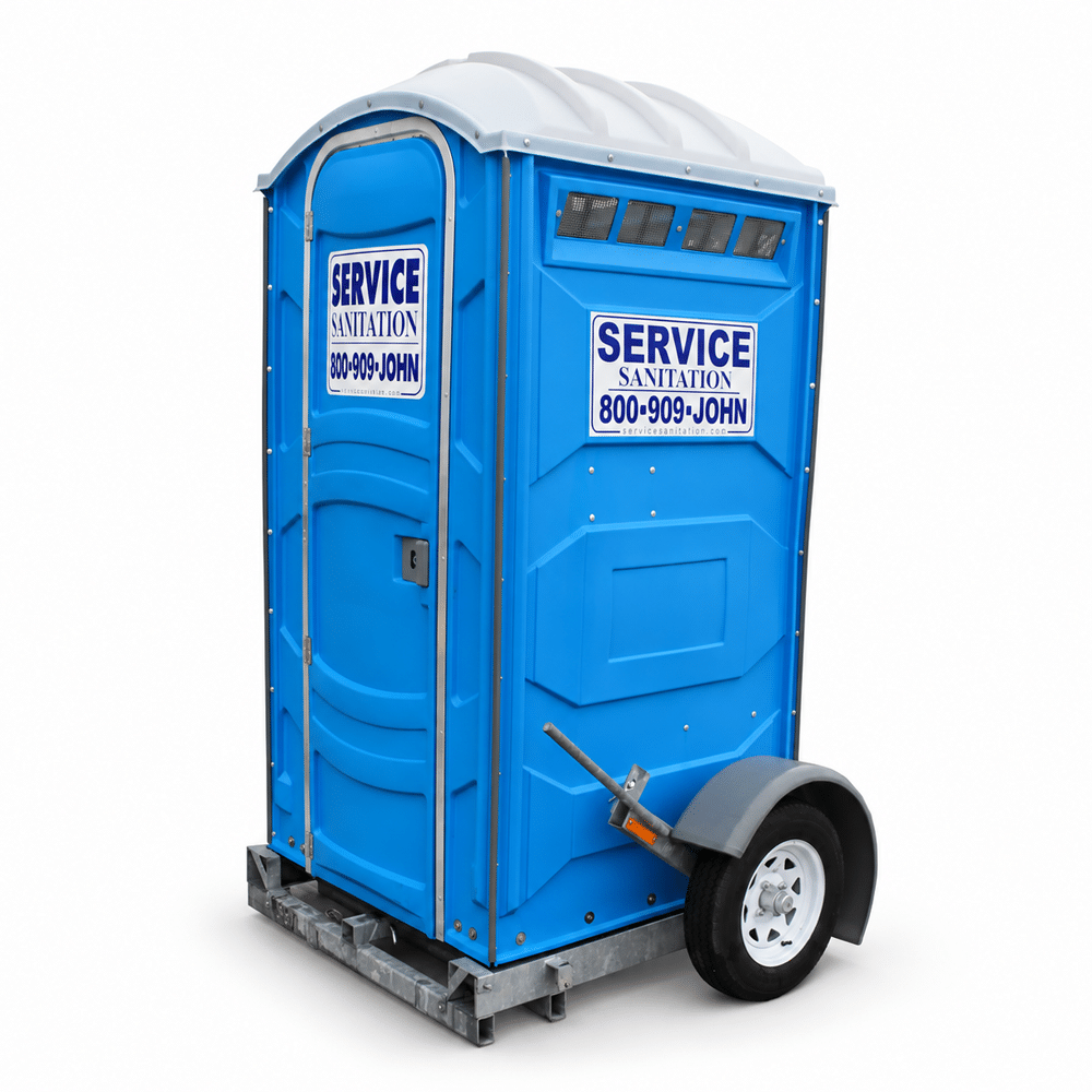 Trailer Hitch Porta Potty Rental